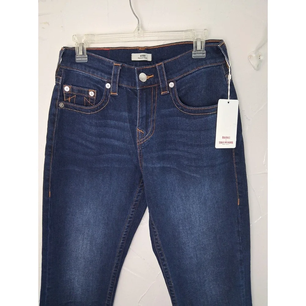 True‎ Religion Bobby Relaxed Baggy Jeans Size 28 X 30 Dark Wash Indie Sleaze